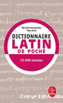 Dictionnaire latin de poche (latin-franais)