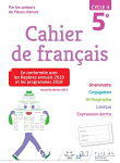 Cahier de franais 5e