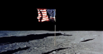 Comment un drapeau plant sur la Lune peut-il flotter ?