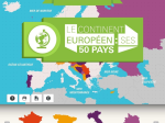 Le continent europen : ses 50 pays